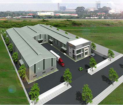 Thi công nội thất, hoàn thiện hạ tầng, KCN, nhà xưởng.